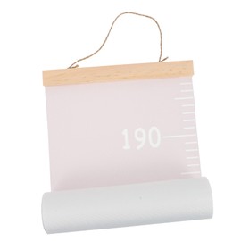 Abaodam Children's Room Hanging Ruler Growth Chart Nursery Decor Decoration Cartovot Kid Child Height Wall Chart Height Growth Chart Height Ruler It Can Move Girl Pink Cloth
