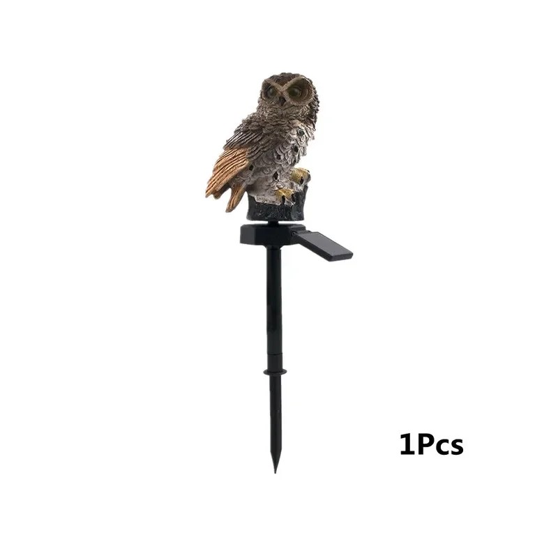 Solar Owl Garden Light for Outdoor Decor – Motion Sensor