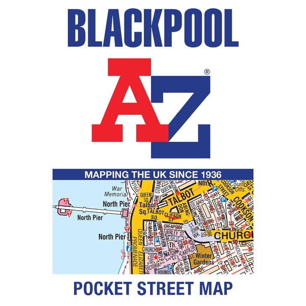 Blackpool A-Z Pocket Street Map