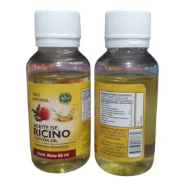 Aceite De Ricino 60ml Con Aceite De Oliva Bio Raíz                                                                                                    