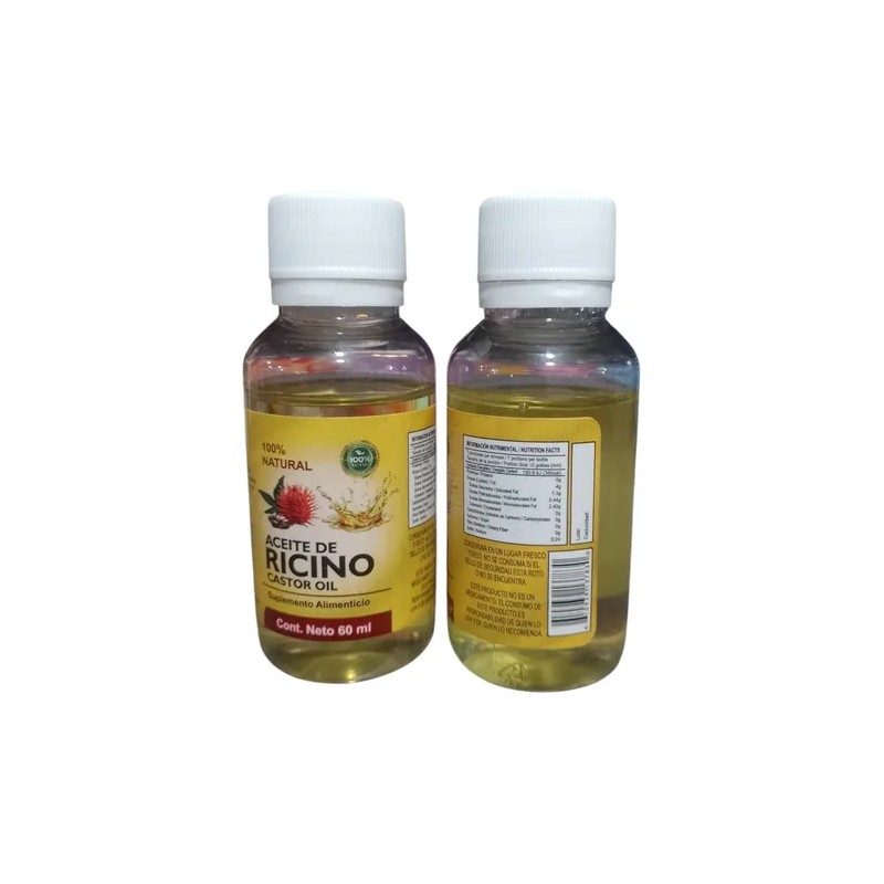 Aceite De Ricino 60ml Con Aceite De Oliva Bio Raíz
