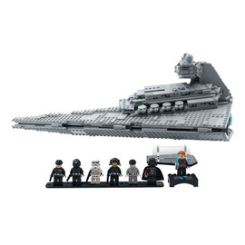 Brickcessories Display Stand Compatible with Set 75394 - Imperial Star Destroyer - Acrylic Display Stand - Set Not Included