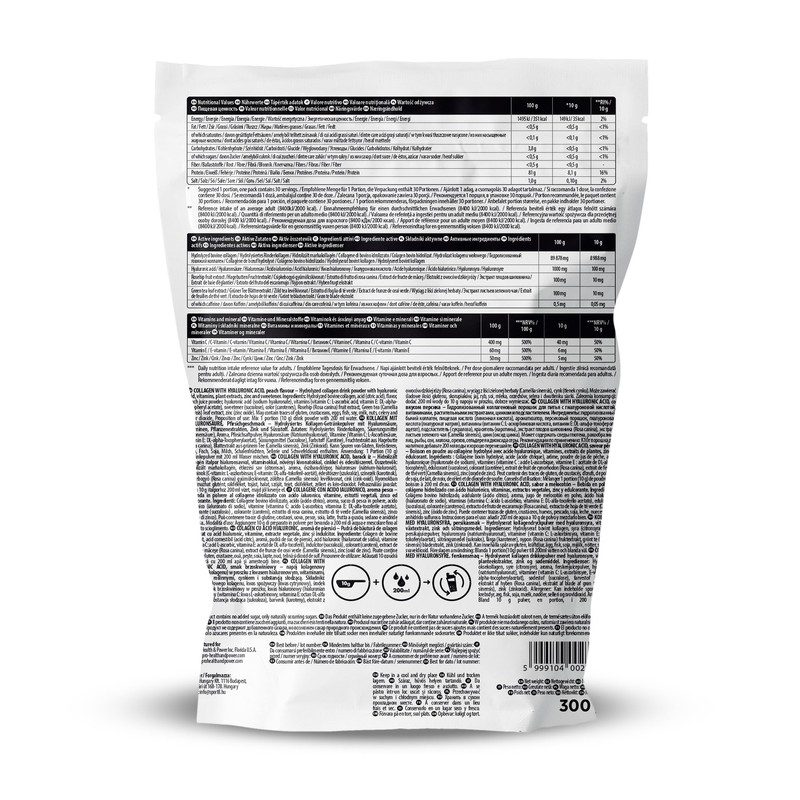 Forpro Collagen with Hyaluronic Acid 300 g - 1er Pack,