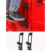 Savadicar 2 Pack Door Hinge Steps, Foldable Metal Foot Pegs