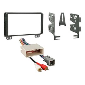 Metra 95-5026 Double DIN Dash Kit + Amplified Harness for Select Ford/Lincoln