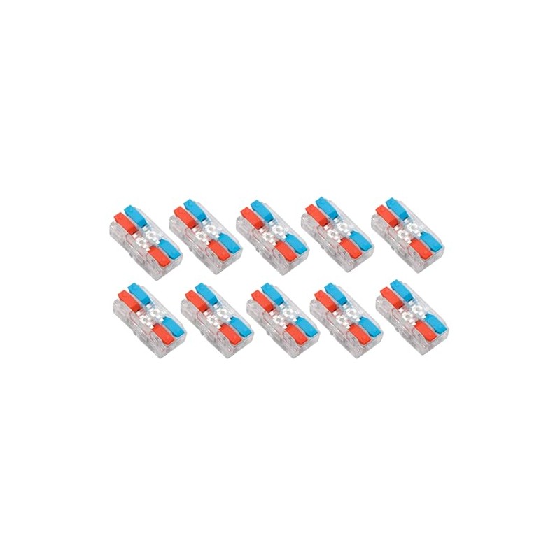 MTUERANC Wire Connectors, Compact Lever Quick Connect Wire Nuts, 2