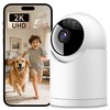 𝟐𝐊 Indoor Cameras for Home Security, for indoor Baby Pet