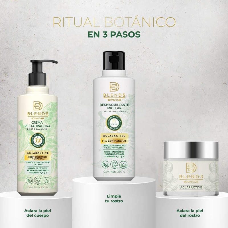 Blends Botanicare Desmaquillante Micelar Aclaractive 350ml