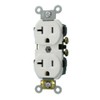 Leviton 20-Amp, 125-Volt, Narrow Body Duplex Receptacle, Straight Blade, Commercial