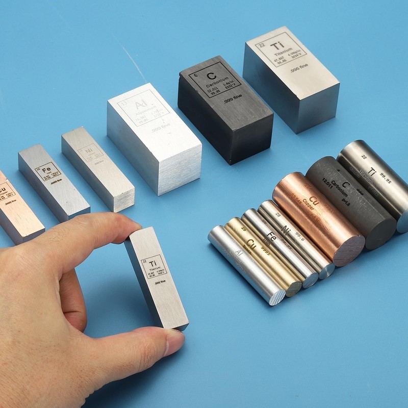 PATIKIL Nickel Cube 0.5x0.5x2 inch Ni High Density Element Stick