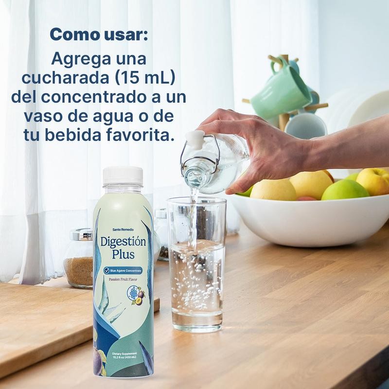Santo Remedio Digestión Plus | Agave Azul - Tamaño: Suministro