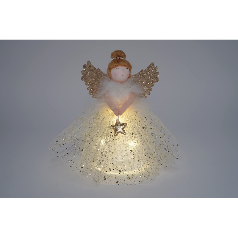 CGB Giftware | Christmas Light Up Angel Tree Topper -