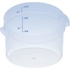 Carlisle FoodService Products Storplus Round Food Storage Container with Stackable
