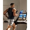 Dosvsi Z Fold Exercise Bike Holder, Metal Gooseneck - Spin