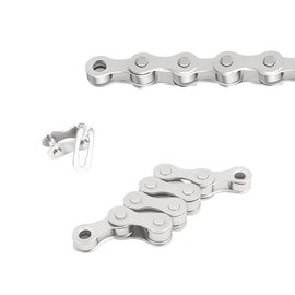 QitinDasen Single Speed Bicycle Chain, 1/2 x 1/8 Inch 114 Links Bicycle Chain