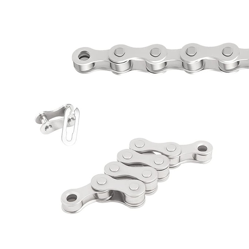 QitinDasen Single Speed Bicycle Chain, 1/2 x 1/8 Inch 114