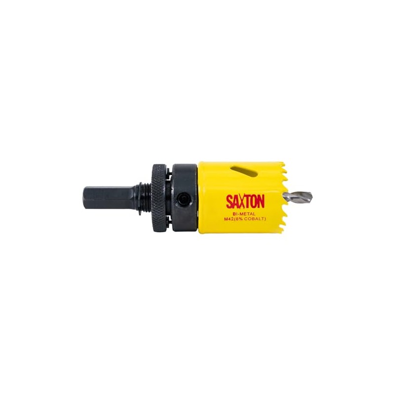 Saxton HSS Hole Saw Cutter M42 Bi-Metal 8% Cobalt Heavy