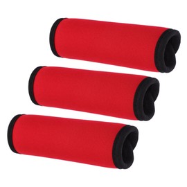 KONTONTY 3Pcs Portable Slip Pull Up Handle Covers Detachable Dumbbell Grip Pads for Weight Lifting Cushioning for Home Gym Use Protects Door Frames Reduces Hand Wear