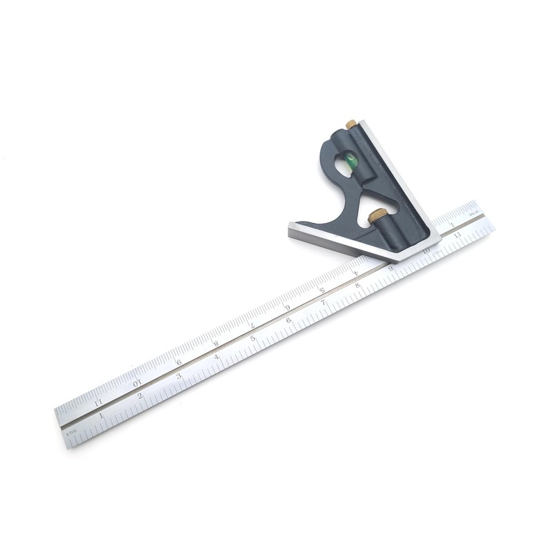 Benchmark Tools Precision 12” 2-Piece Machinist Combination Square Set -