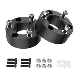 Richeer 3 inch Leveling Lift Kit Compatible with 2004-2026 F150, Leveling Lift Kit Fit for 2004-2026 F150 2WD 4WD, 2003-2018 Expedition Forged Front Strut Spacers Raise the Front of your F150 by 3"