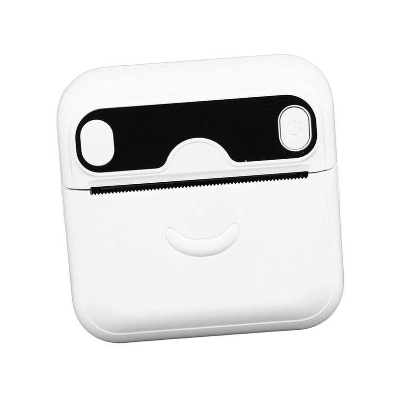 Mini Printer Bluetooth Connection Inkless Printing Portable Pocket Printer for