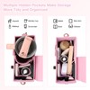 Behaesty Adjustable Waterproof Crossbody Bag for Drink Holder with Wallet