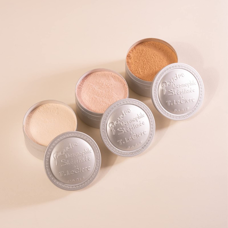 T. LeClerc Loose Facial Powder - Face Makeup Setting Powder