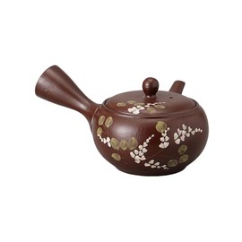 Ale-net Teapot Pot, 6.7 x 5.9 x 3.1 inches (17 x 15 x 8 cm), 11.8 fl oz (350 cc), Chashi Hedgehog Teapot (Refreshing Net), Ceramic (Earth), Tokoname Yaki, Made in Japan