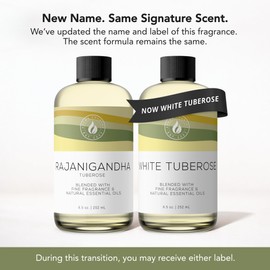 Aroma Country White Tuberose Luxury Diffuser Oil Refill & Fragrant Room Spray for Reed Diffusers, Electric Machines, and Oil Warmers (8.5 Fl. oz)