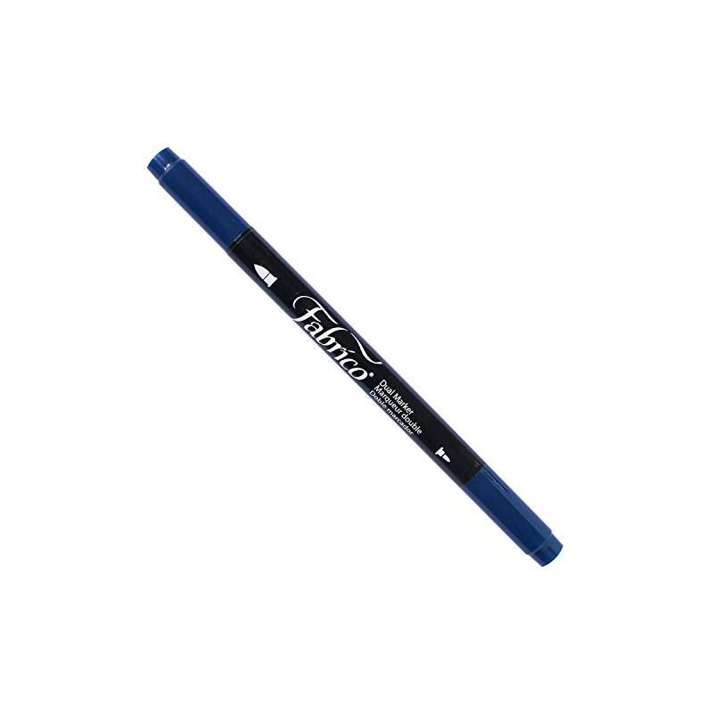 Tsukineko Fabrico Fabric Duel Ended Marker - Midnight