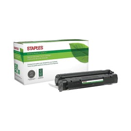 STAPLES Remanufactured Toner Cartridge Replacement for HP 15A (Black)