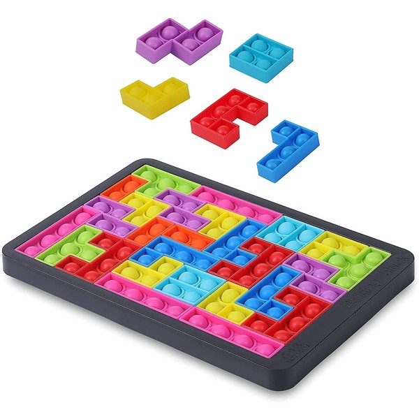Fidget Jigsaw Pop Game - Satisfying Sensory Anti Stress Popping