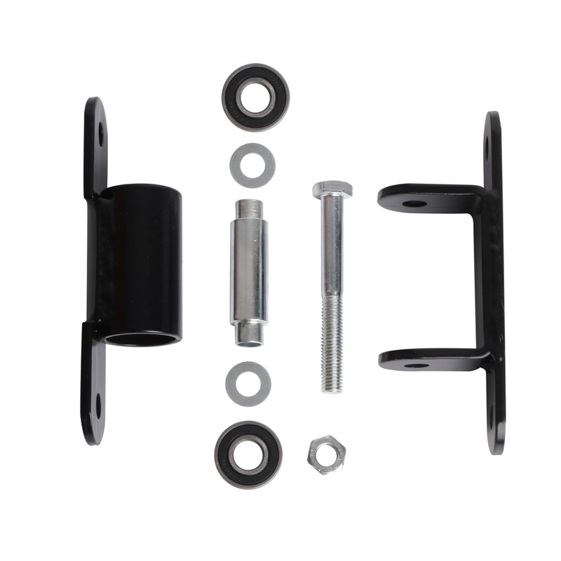Riyhch Heavy Duty Gate Hinge 7 inch, Black Outdoor Bolt