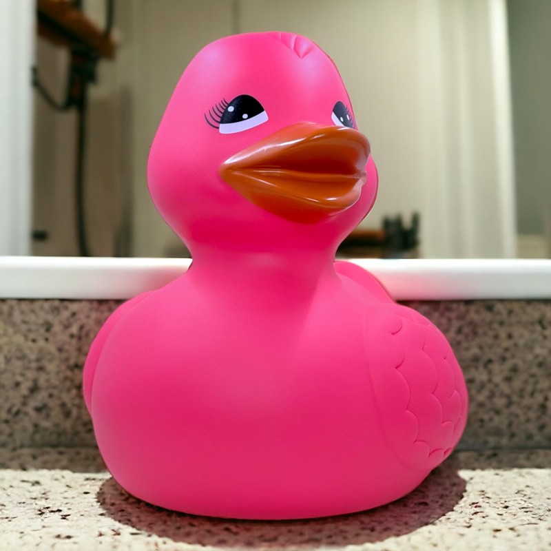 MIK funshopping Bath Duck Squeaky Duck Bath Toy (Duck XXL