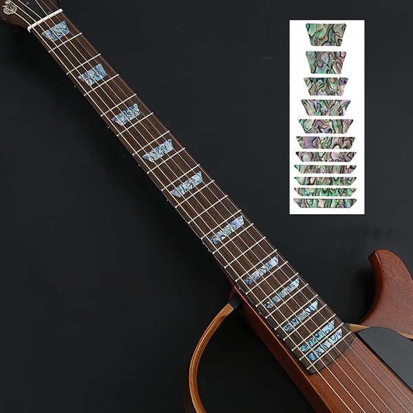 Alnicov Guitar Fretboard Markers Inlay Sticker,DIY Fretboard Sticker for Guitar