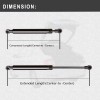 Unbranded 2X Universal Lift Support Tonneau Cover Gas Struts Shock