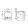 The Hare Ltd Plumbing Makeup Cover minisurimuko-na- Flat 90 ° °