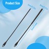 2PCS Silicone Straw Brushes Silicone Straws Cleaner, 6mm+8mm Extra Long
