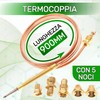 Universal Thermocouple 900 mm with 5 Nuts for the Oven