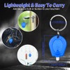 RaySoar 10 Pack Ultra Bright Mini LED Keychain Flashlight, Small
