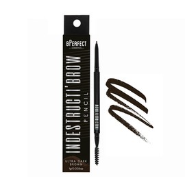 BPERFECT INDESTRUCTI’BROW PENCIL - ULTRA DARK BROWN, BPERFECT