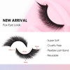 Glowing Win Cat Eye Lashes, 5 Pairs, Fox Eyelashes, Natural