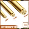 3 Pcs Brass Drift Punch Set, 3/4, 1/2, 3/8 Inch,