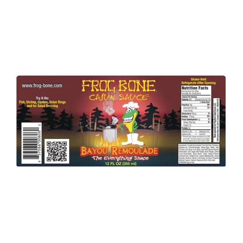 Frog Bone Cajun sauce Bayou Remoulade