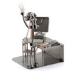 Steelman24 I Nuts and bolts sculpture Stockbroker With Personal Engraving