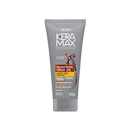 Skafe - Linha Keramax (Reconstrucao Capilar) - Creme Para Pentear (3 em 1) 200 Gr - (Keramax (Hair Reconstruction) Collection - 3 in 1 Combing Cream Net 7.05 Oz)