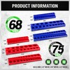 Magnetic Socket Organizer Set, 6PCS Magnetic Socket Holder, 1/4", 3/8",