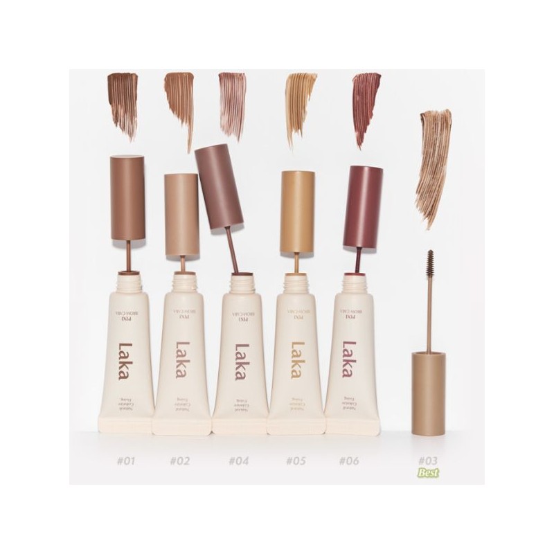 LAKA Pixi Brow Cara 8g, Type:01 Peanut Brown