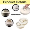 6 PCS Sink Plug Replacement, Bathtub Stopper Rubber Drain Stopper
