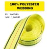 Autofonder 4pcs 1-1/2 x 15 ft Heavy Duty Ratchet Cargo